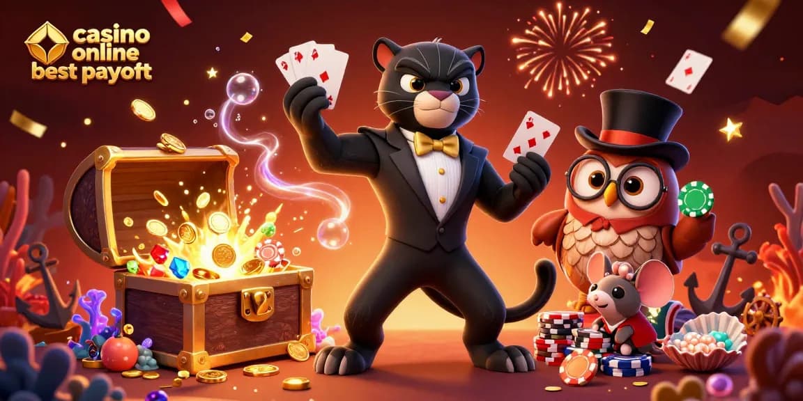 Experience exciting wins at leading casino online best payout with our charming gaming characters.