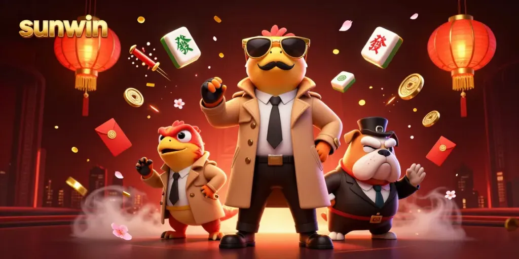 Engage with sunwin's vibrant gaming experience featuring 3 raptors cleverly disguised for VIP casino entry.