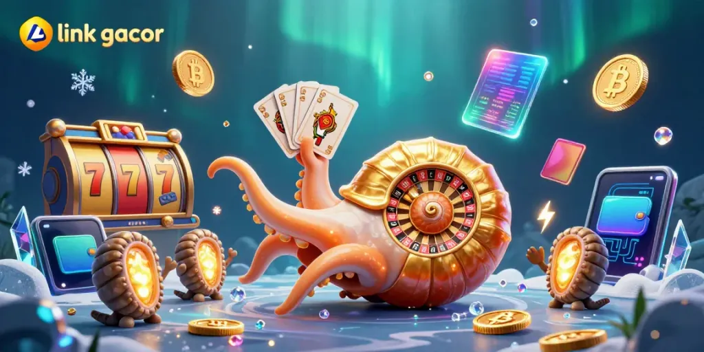 Experience thrill with link gacor as the ancient nautilus roulette spins alongside glowing treasures.